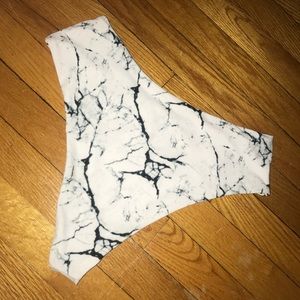 High waisted thong bikini bottom from Zaful